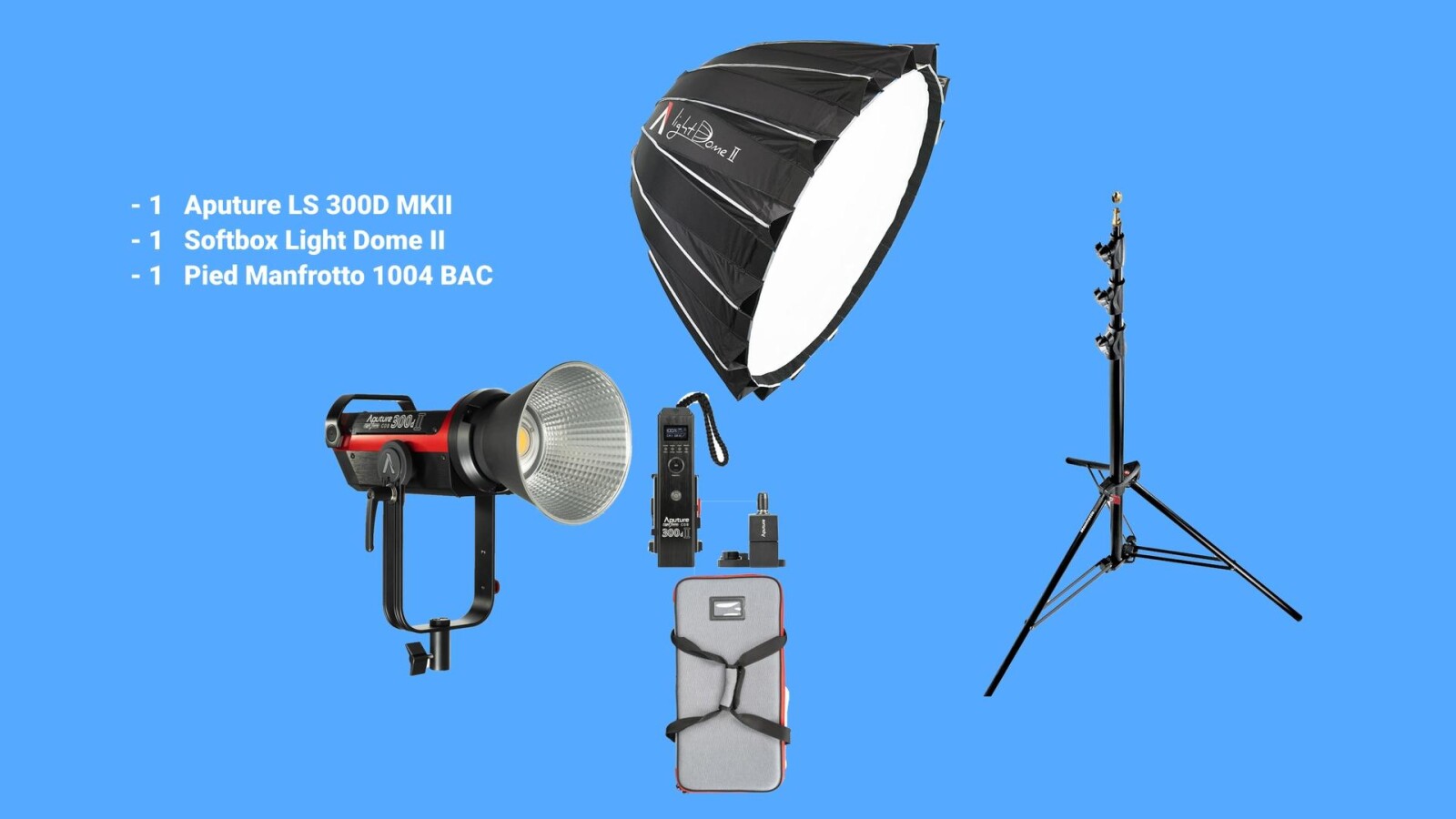 Aputure 300D MKII - Lightdôme MKII - Photo 1 sur 1