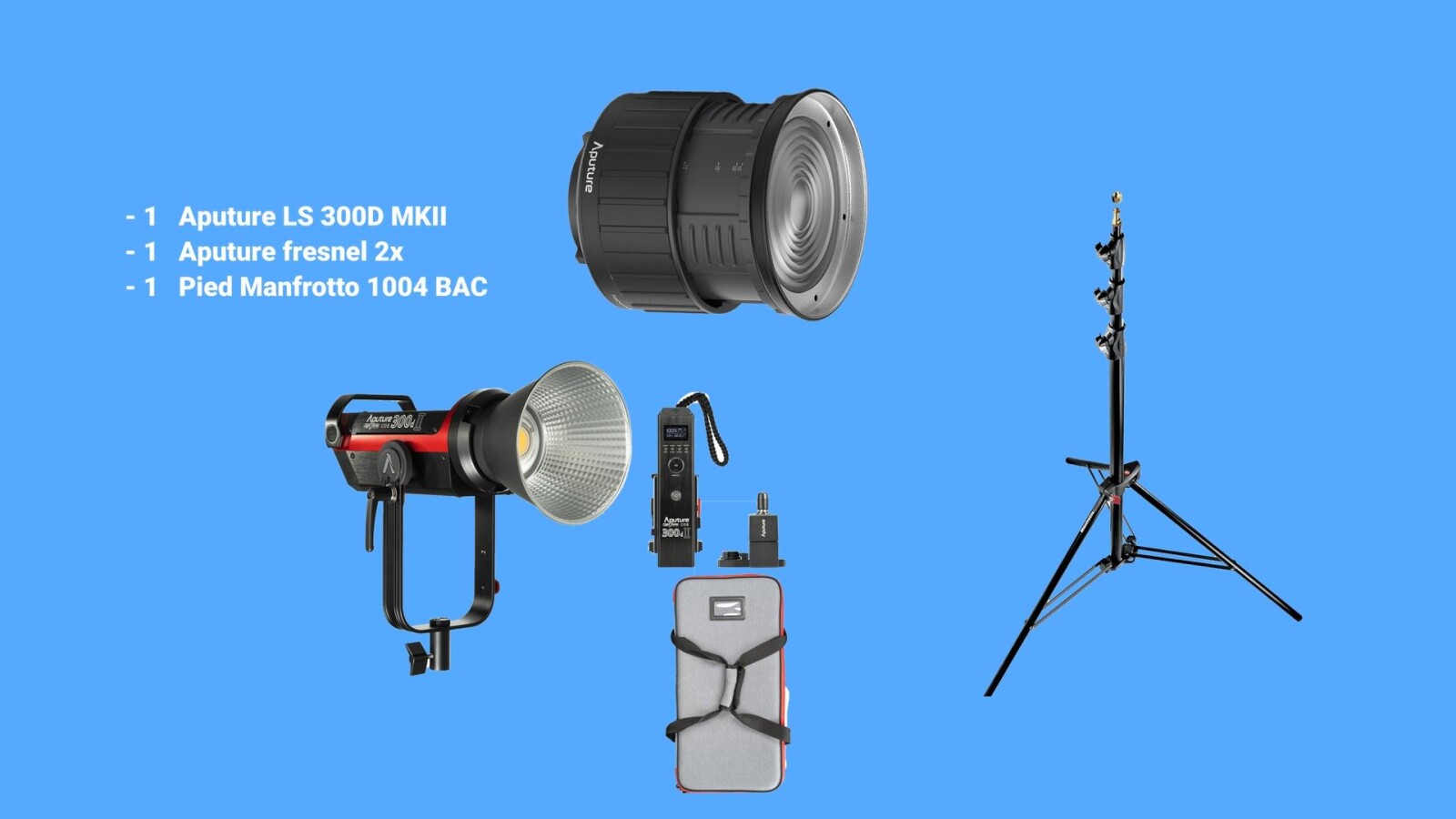 Aputure 300D MKII - Fresnel - Photo 1 sur 1