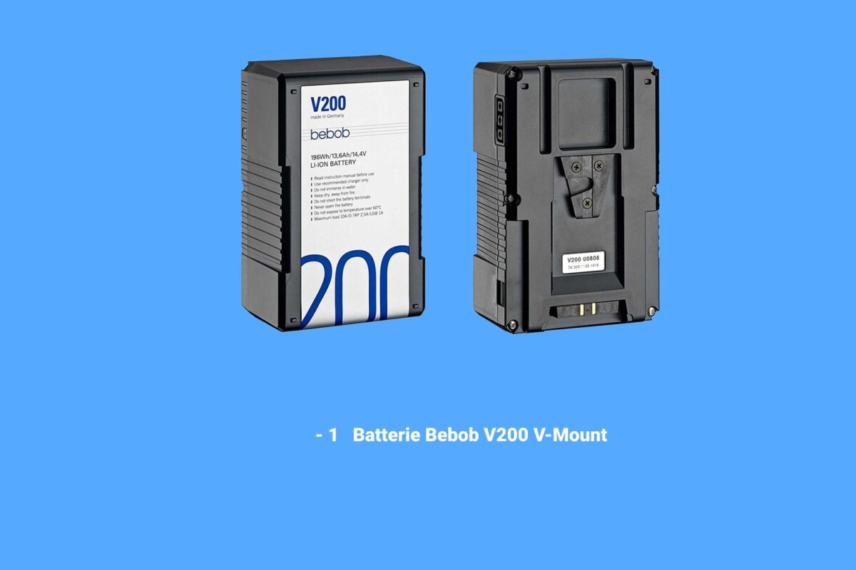 Location Batterie Bebob V200 V-Mount - Lightyshare
