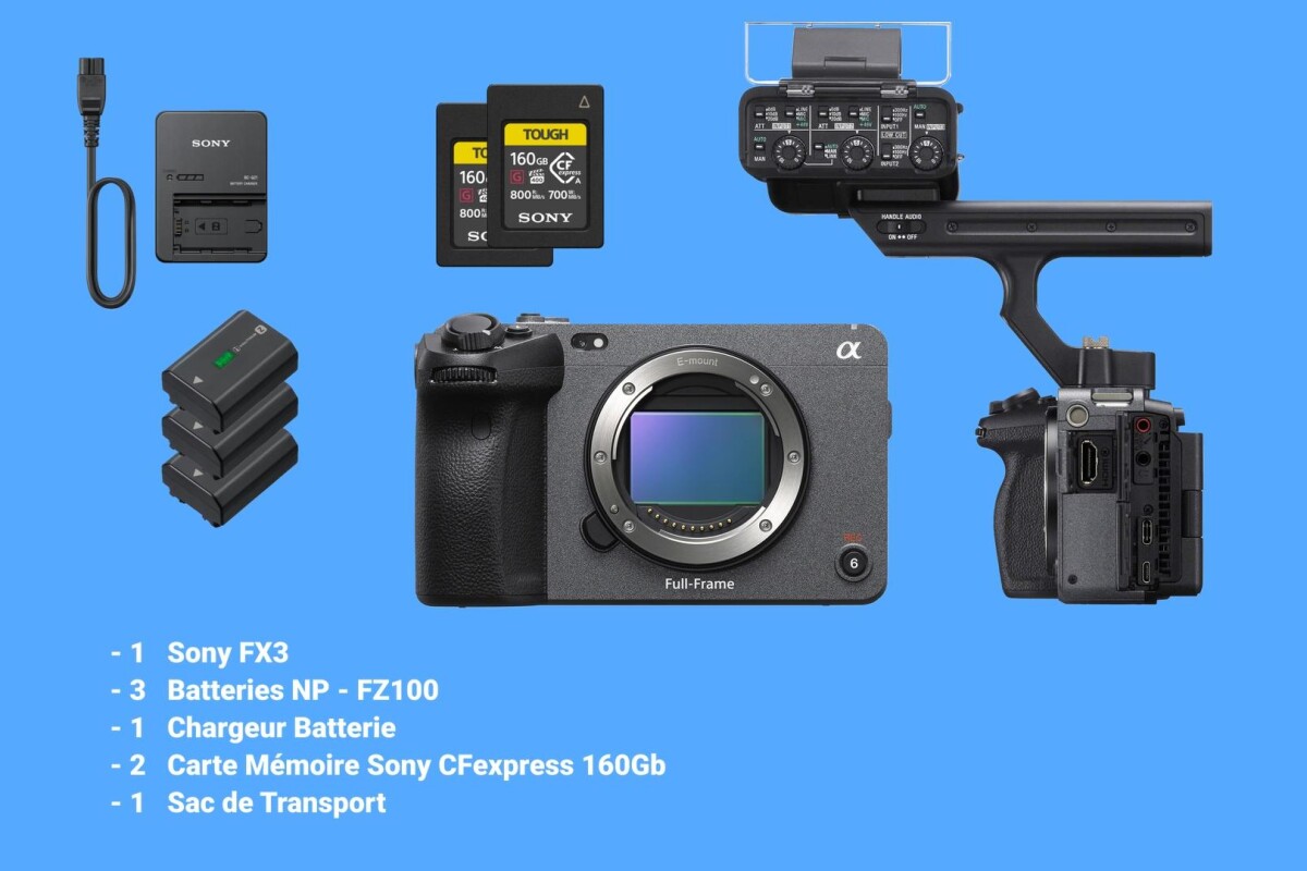 Location PACK FX3 - LE BASIQUE - Lightyshare
