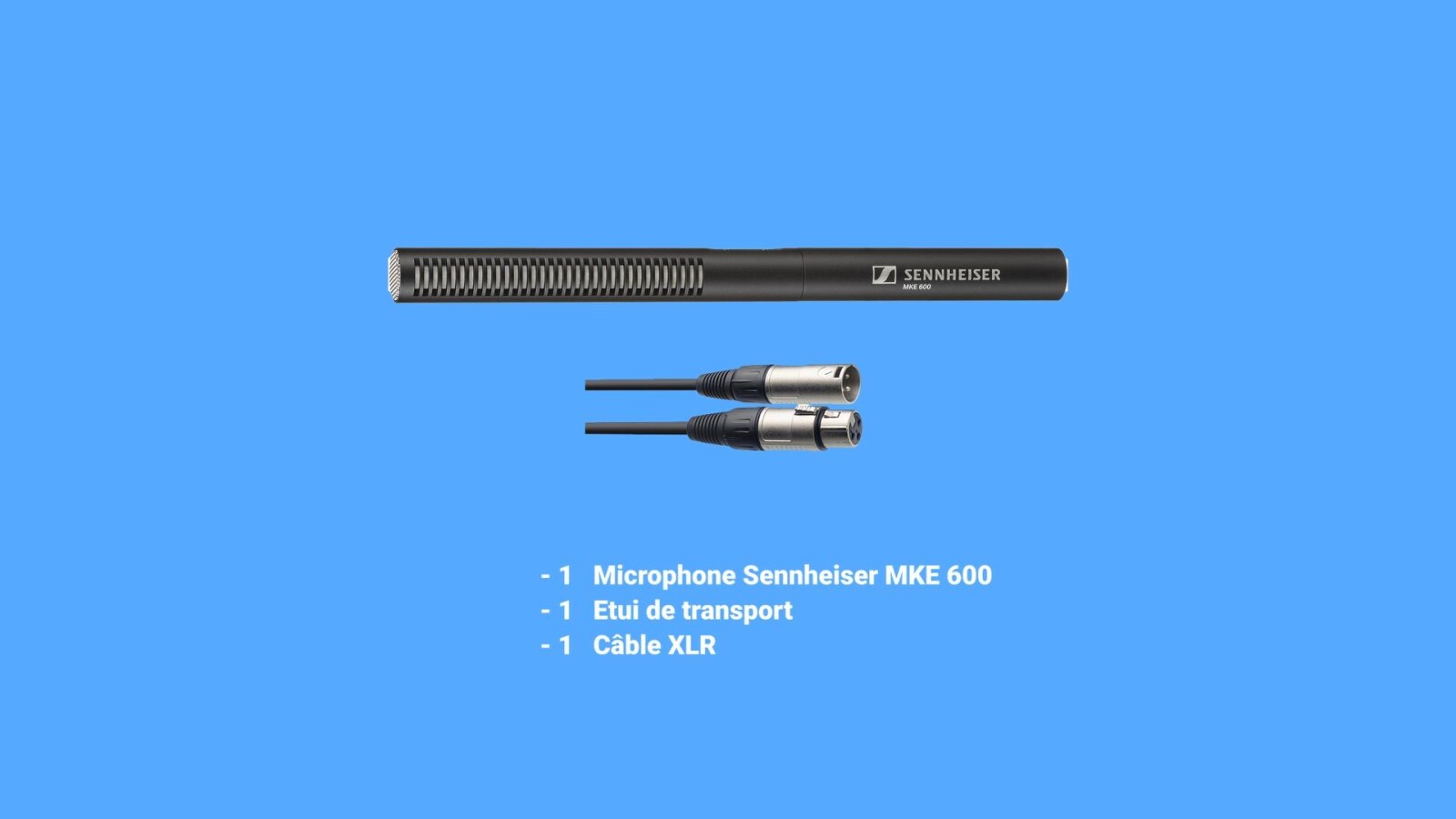 Sennheiser Microphone MKE 600 - Photo 1 sur 1
