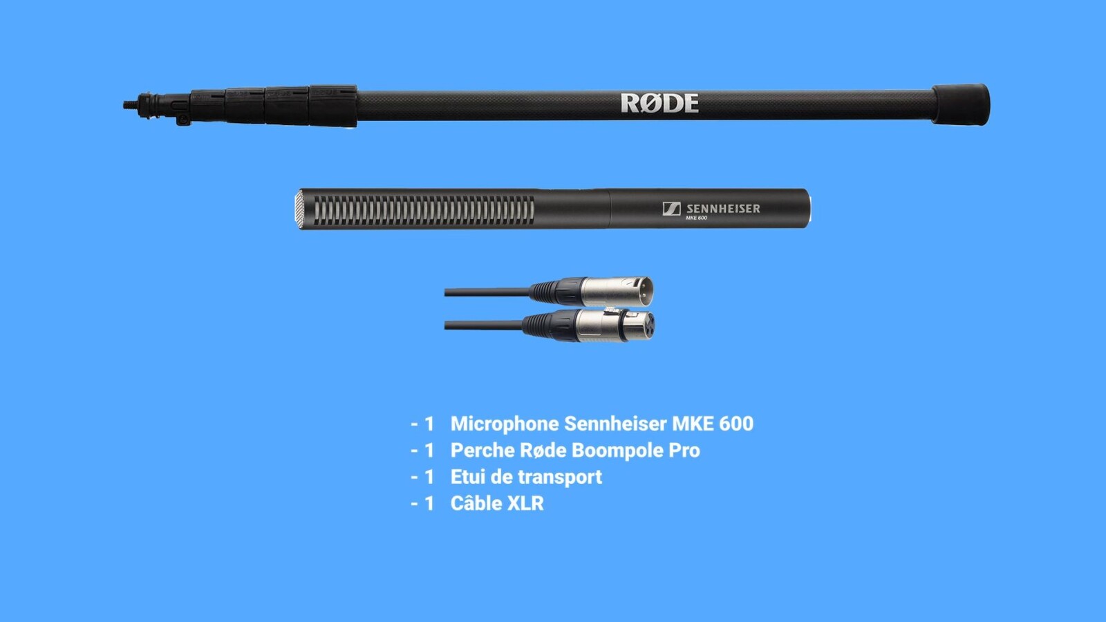 Sennheiser Microphone MKE 600 / Perche - Photo 1 sur 1