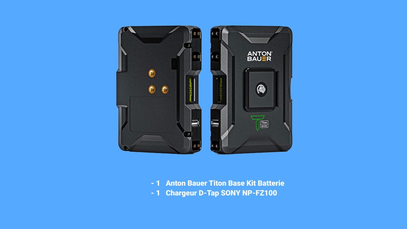 Anton Bauer Titon Base Kit Batterie / SONY NP-FZ100 - Photo 1 sur 1
