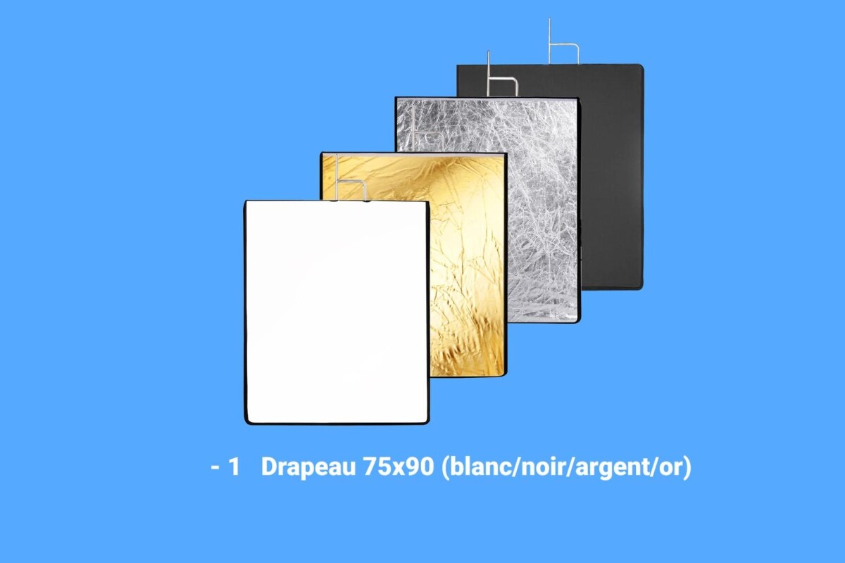 Location Drapeau / Cutter - 4 faces - Lightyshare