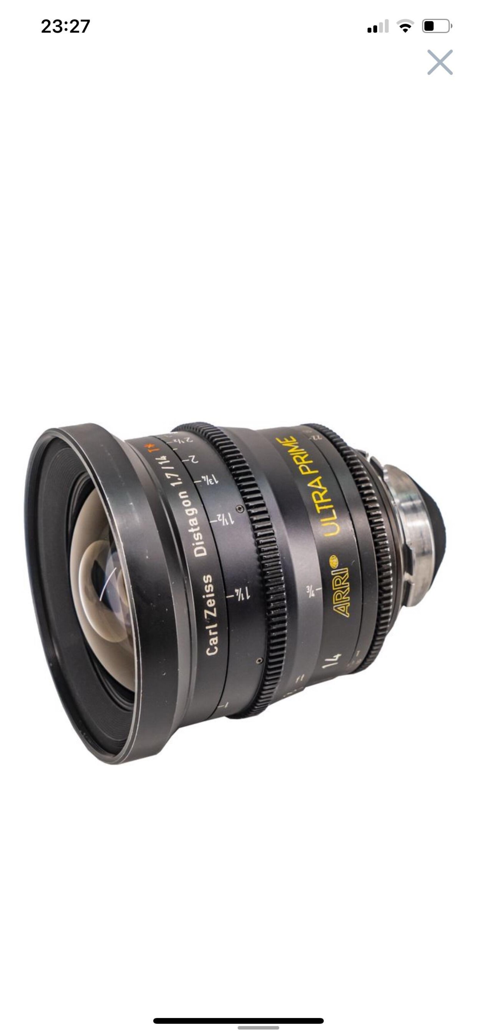Arri Ultra Prime 14mm  - Photo 2 sur 5