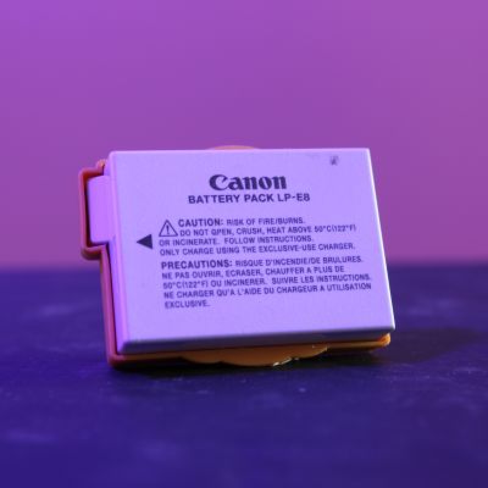 BATTERIE CANON LPE-E8 - Photo 1 sur 3