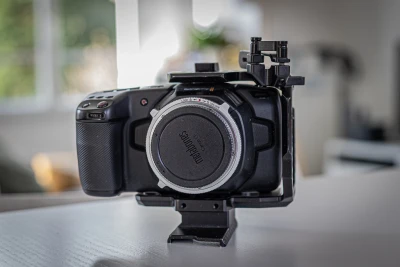 Blackmagic Design Pocket Cinema Camera 4K en location