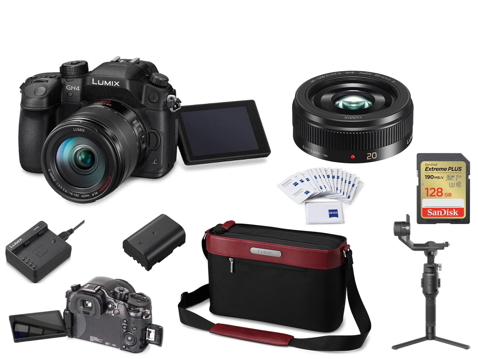 Pack GH4 + 2 optiques + Ronin SC - Photo 1 sur 1