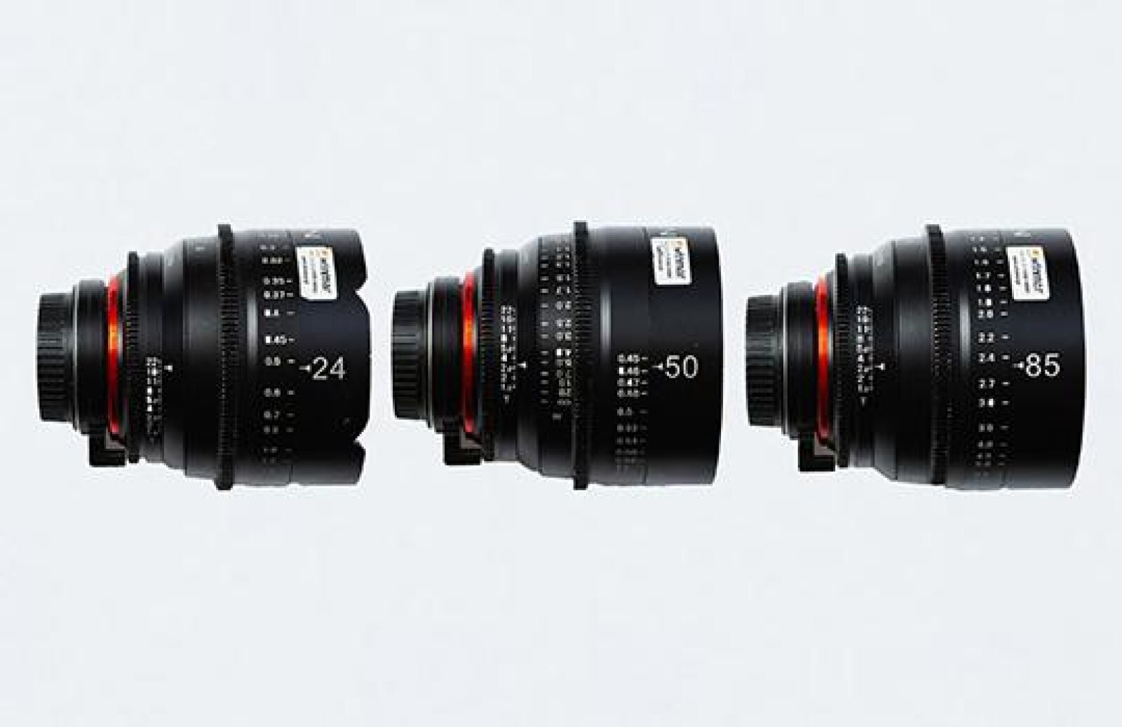 Série Samyang Xeen EF - 24, 50, 85mm - Photo 1 sur 1