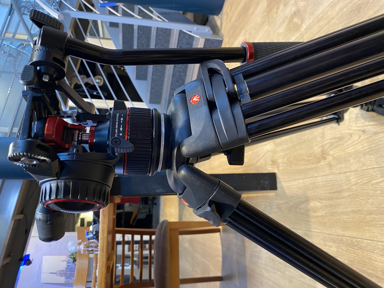 Manfrotto trepied 546 BK - Photo 3 sur 3