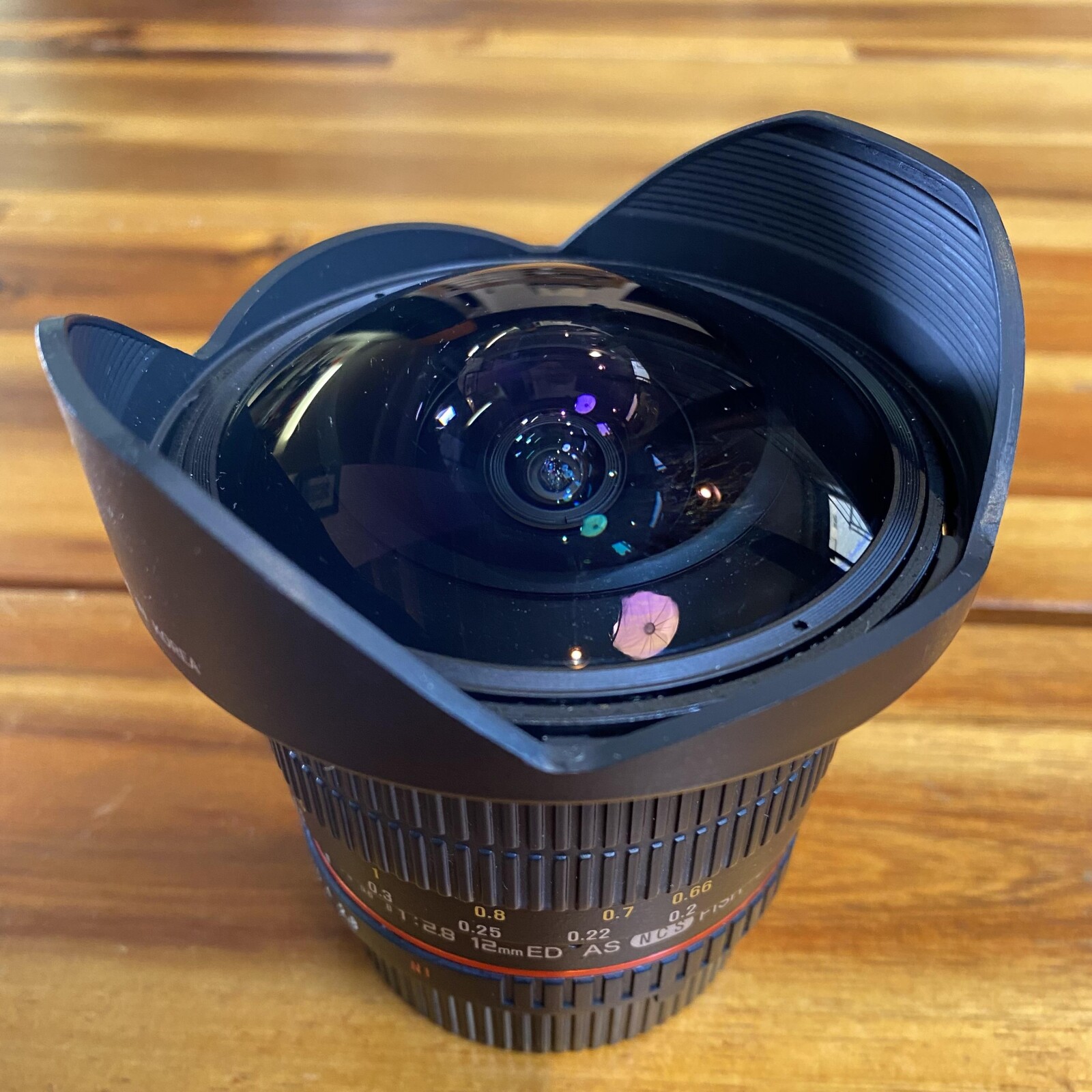 SAMYANG 12mm/2.8 - Photo 1 sur 2