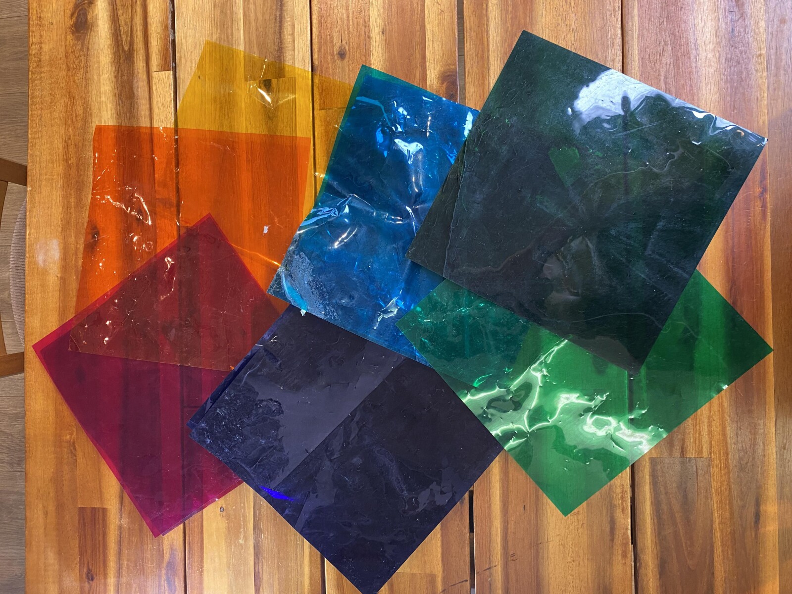 Gel / Gelatine couleur - Photo 4 sur 4