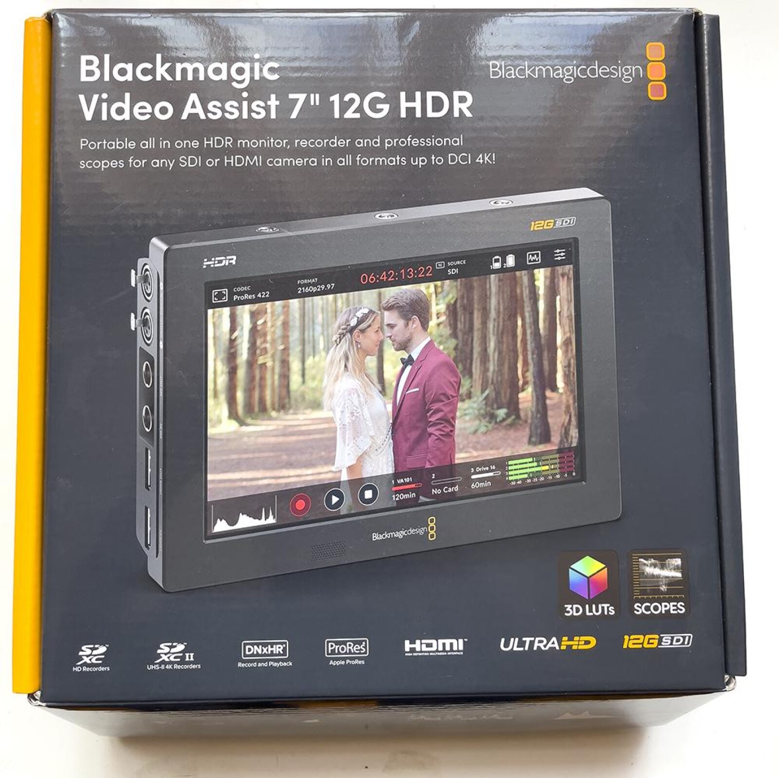 Moniteur black magic video assist 7" 12G - Photo 1 sur 2