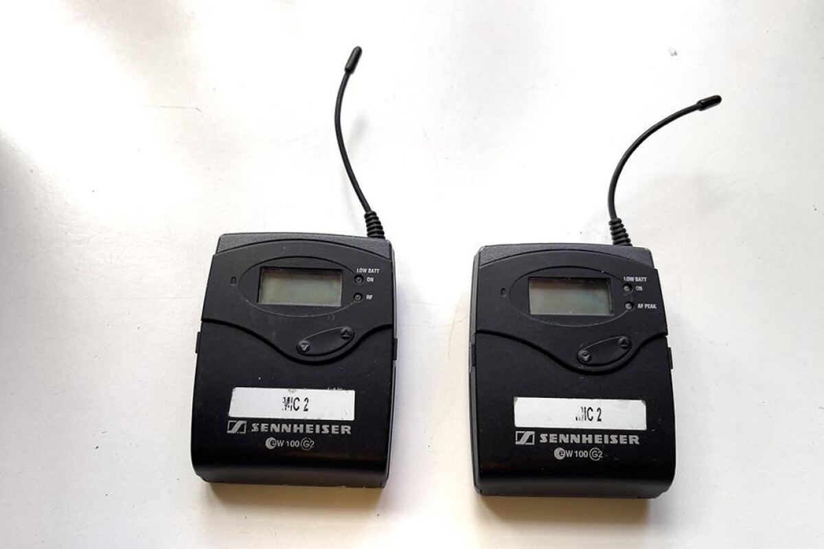 Location micro cravatte Sennheiser ew100 - Lightyshare