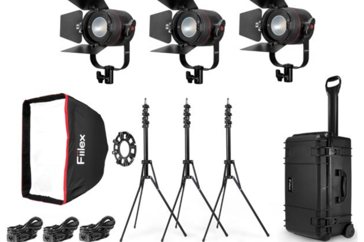 Location Fiilex KIT D’ÉCLAIRAGE K301 Pro Plus - Lightyshare