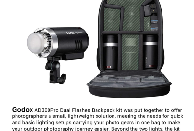 Location Kit flash Godox AD300Pro x2 + accessoires