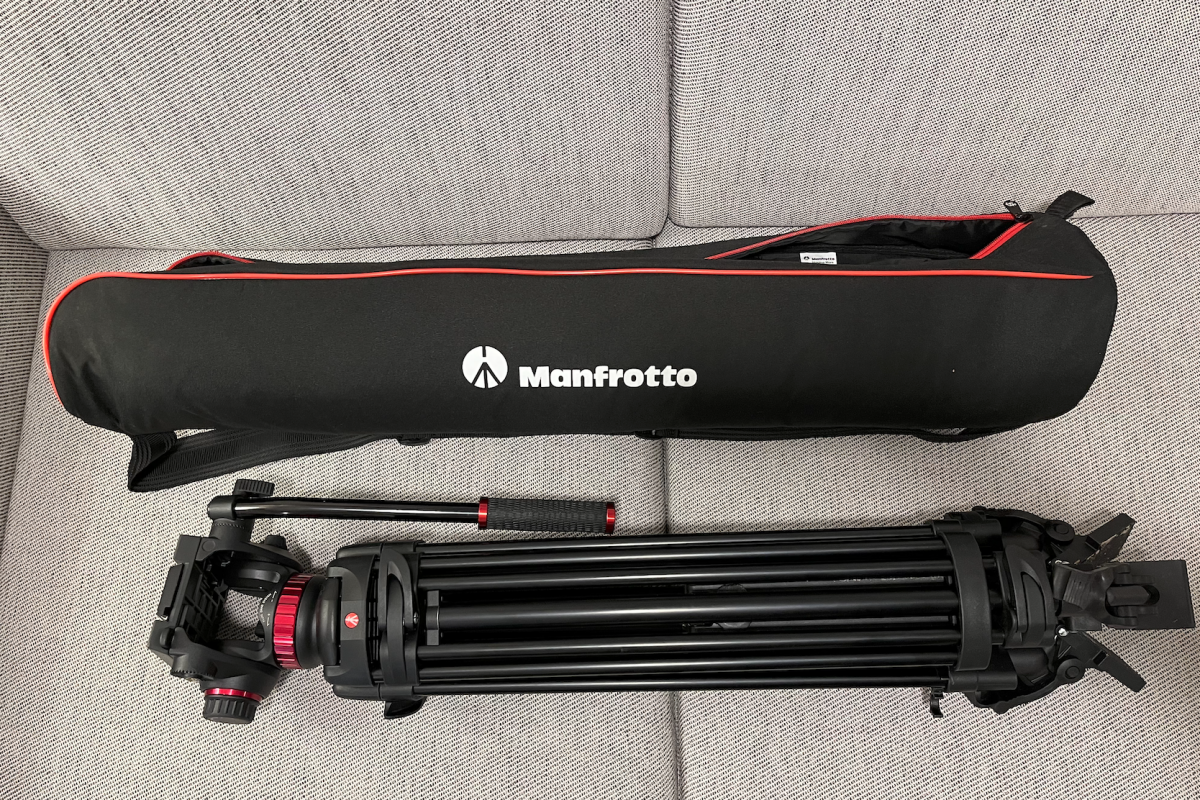Location Trépied caméra tête fluide Manfrotto MVH502A - Lightyshare