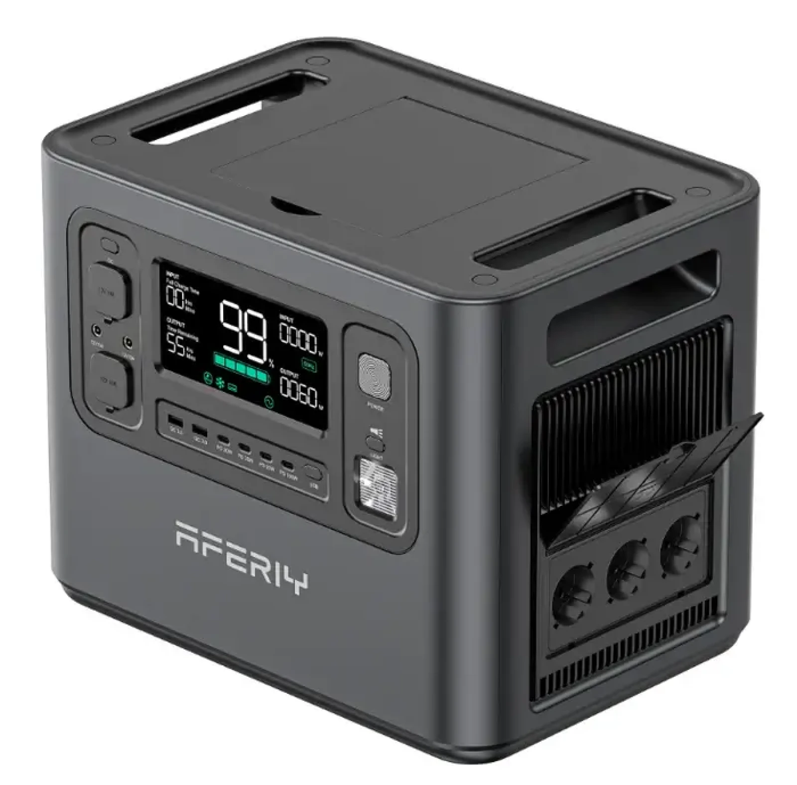 AFERIY Station D'énergie Portable 2400W - Photo 3 sur 3