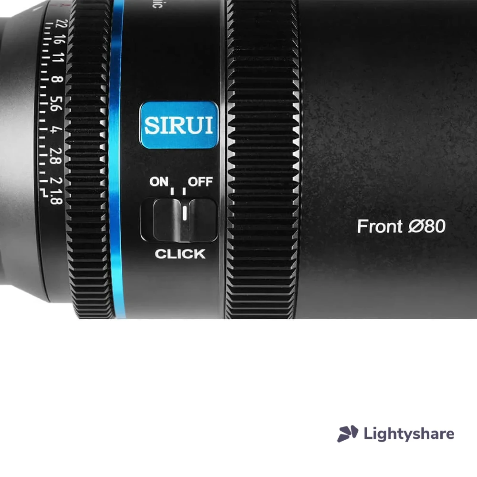 Sirui 40mm T1.8 1.33X S35 Frame Autofocus Anamorphic Lens (Blue Flare) - Photo 4 sur 5