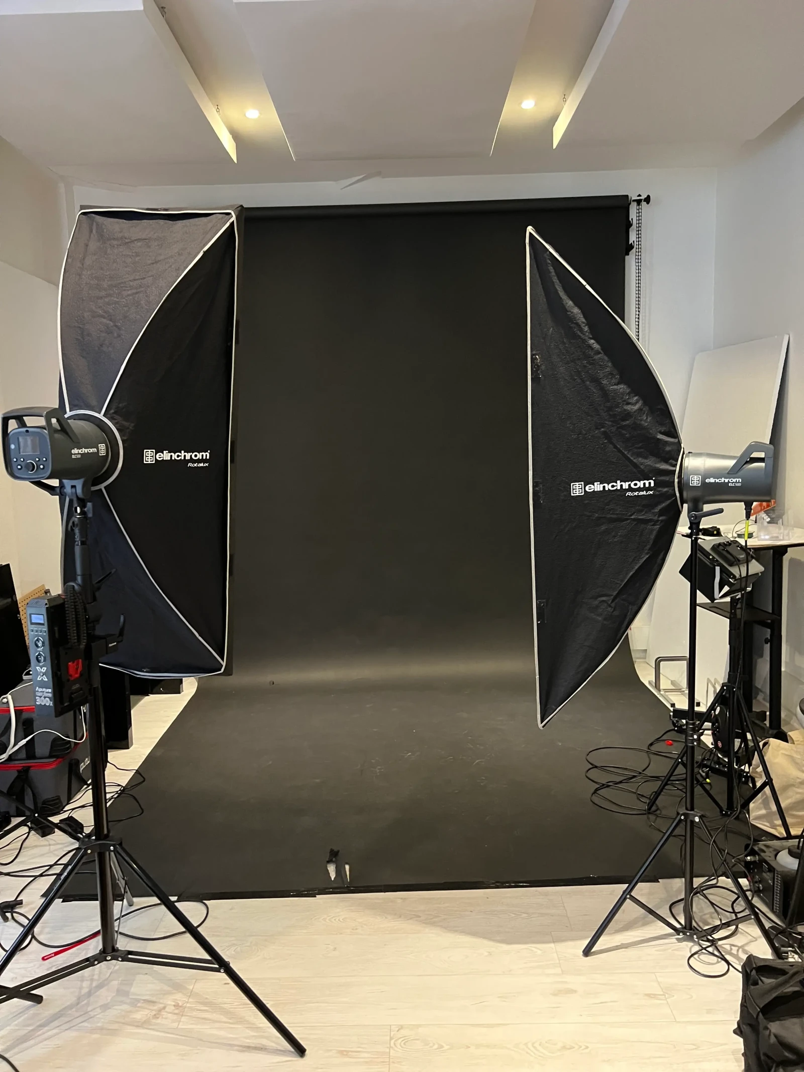 Kit 3x Flash Elinchrom ELC500 + Softbox au choix - Photo 1 sur 4
