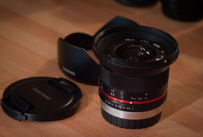 Location Objectif Samyang 12mm F2 m4/3