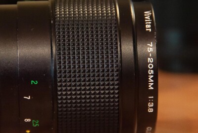Location Vivitar 75-205mm 1:3.8 Zoom automatique - Macro