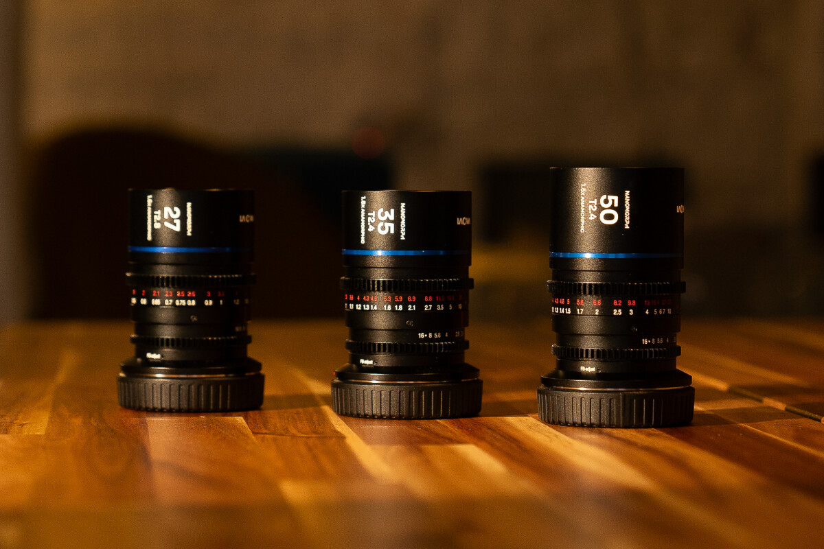 Location Laowa Laowa 27/35/50mm Nanomorph (RF-mount, BLUE) - Lightyshare