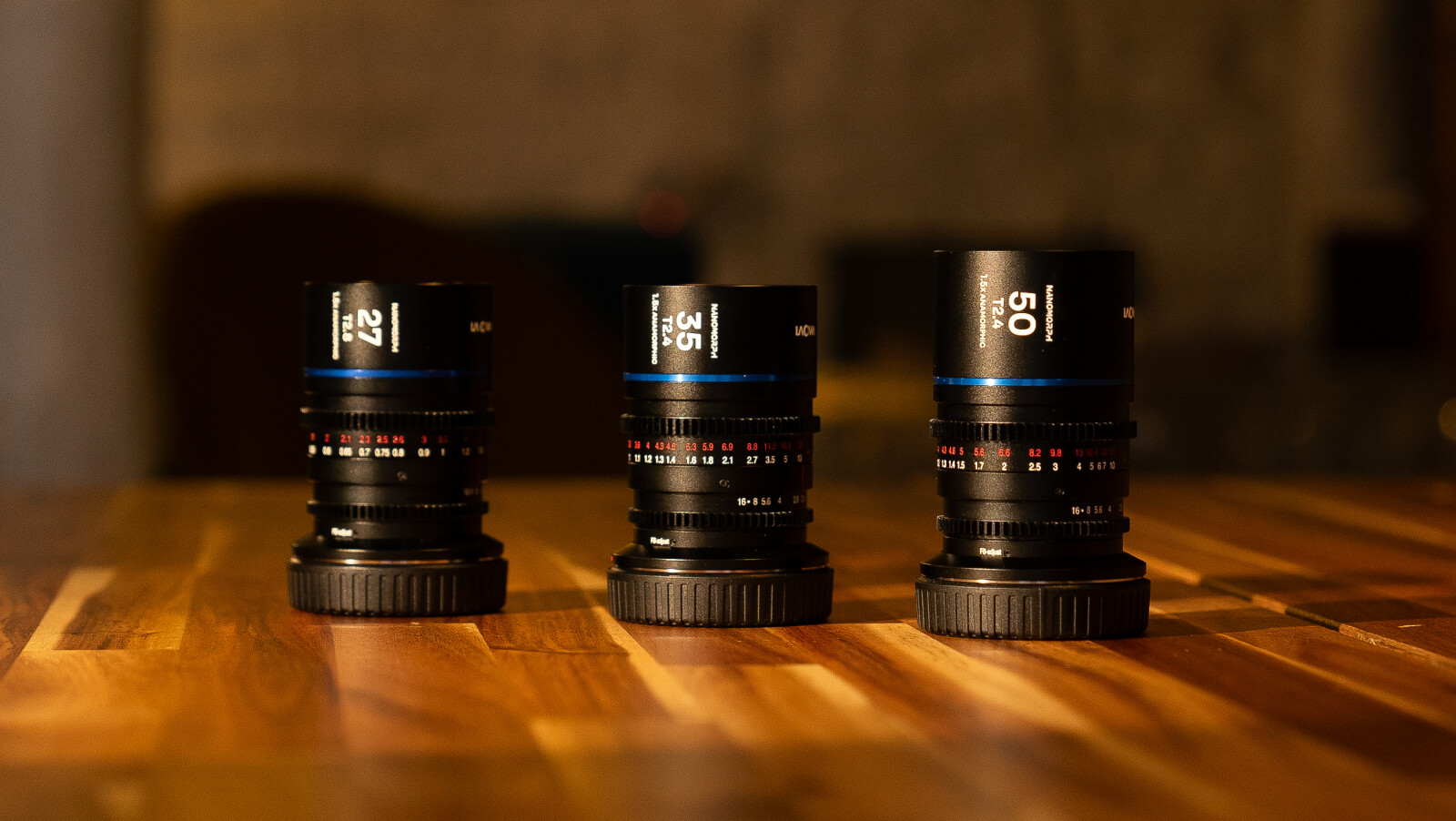 Laowa Laowa 27/35/50mm Nanomorph (RF-mount, BLUE) - Photo 1 sur 1