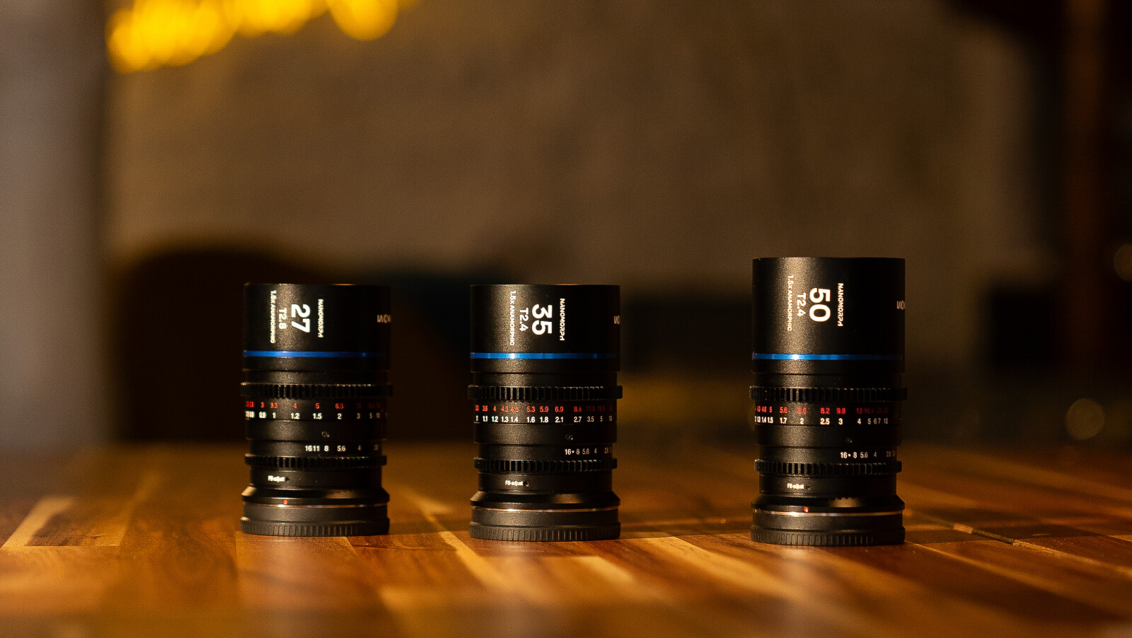 LAOWA Laowa 27/35/55mm Nanomorph (E-mount, BLUE) - Photo 1 sur 1