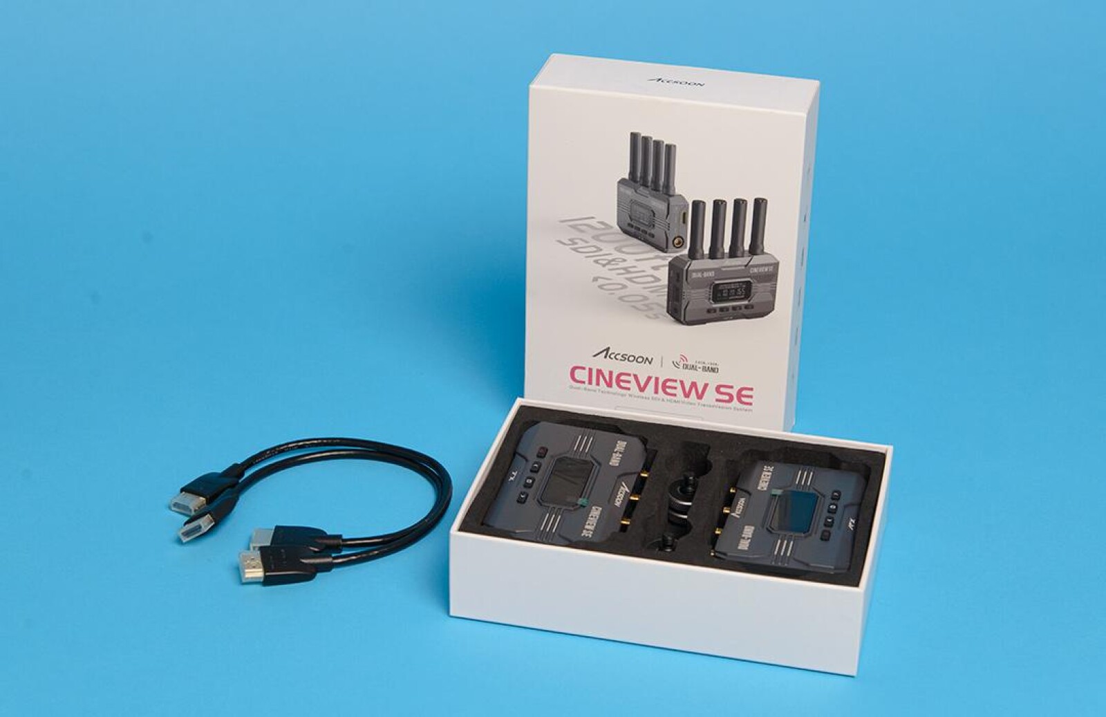 Transmetteur vidéo HF Accsoon CineVIew SE (émetteur et récepteur) - Photo 1 sur 3