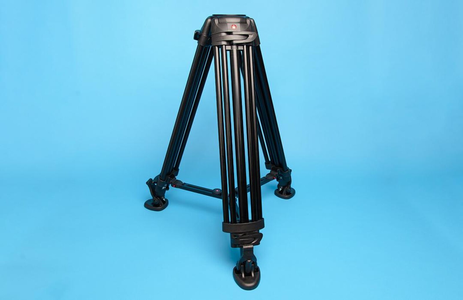 Trépied Manfrotto alu Twin MS 100 / 75 mm (sans tête) - Photo 1 sur 5