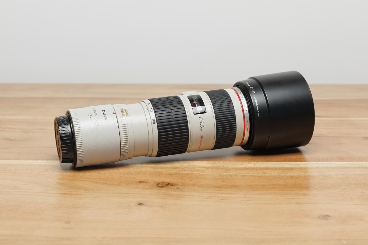 Location Objectif Canon EF 70-200mm f/4L IS USM + extender Canon EF 2x III - Lightyshare