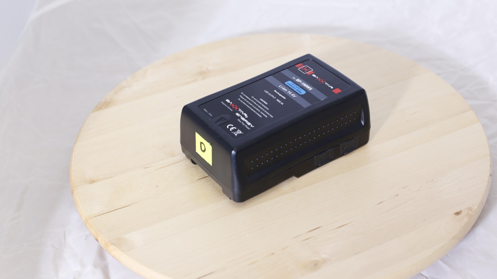 Batterie Baxxtar BP190WS V-Mount - Photo 2 sur 2