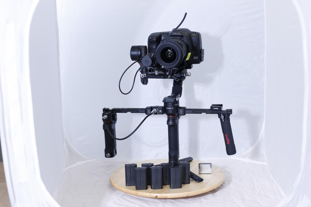 Location Pack Blackmagic pocket 6k Pro avec Ronin S2 Pro combo - Lightyshare
