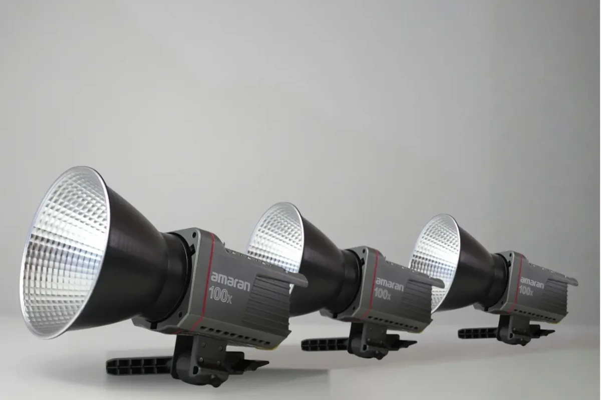 Location Kit 3x Aputure Amaran 100x - Lightyshare
