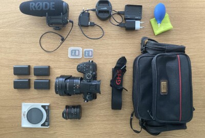 Location Lumix GH5 + objectifs + micro + trépied