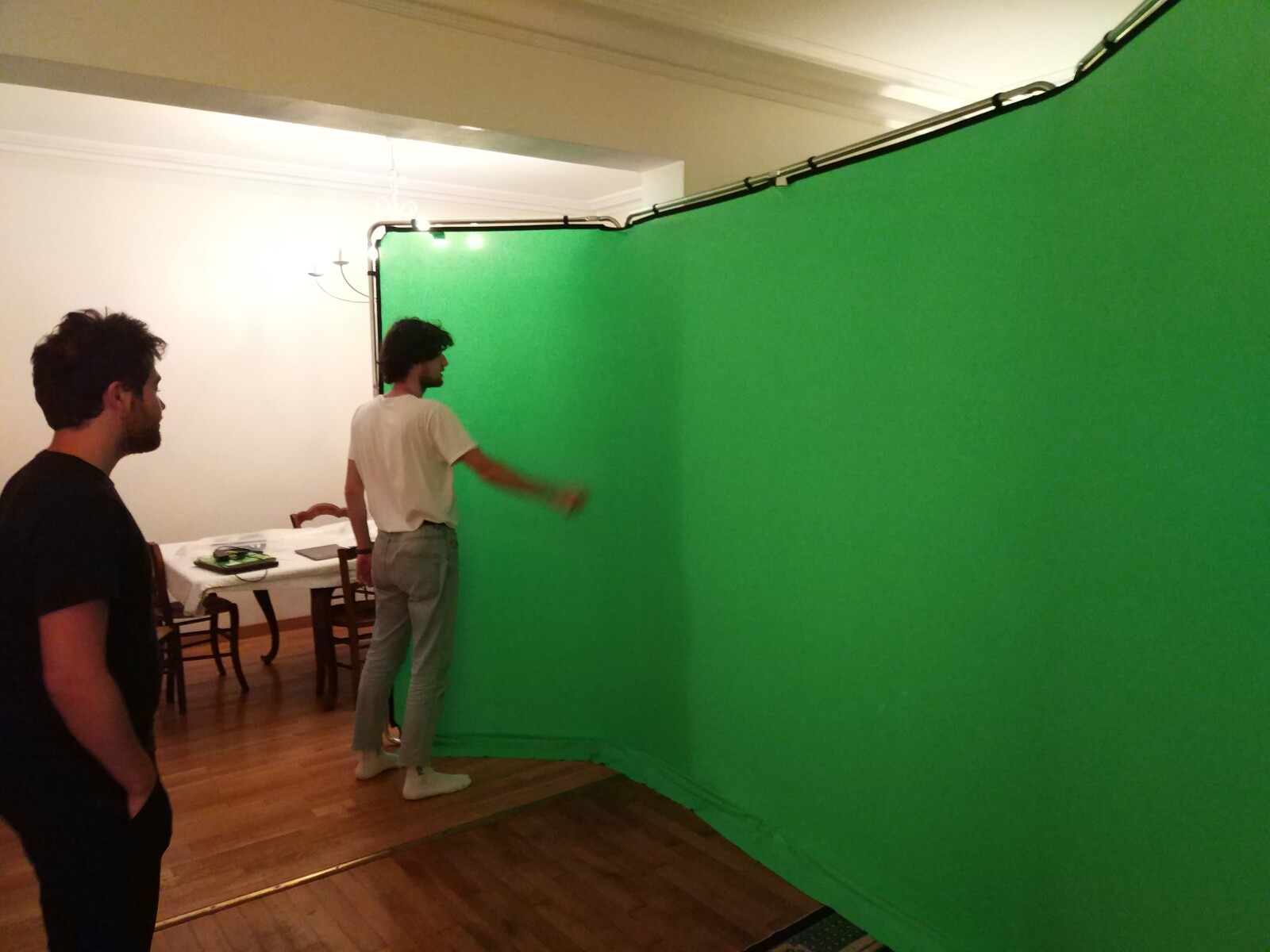 FOND VERT CHROMAKEY MANFROTTO LASTOLITE 4M - Photo 1 sur 3