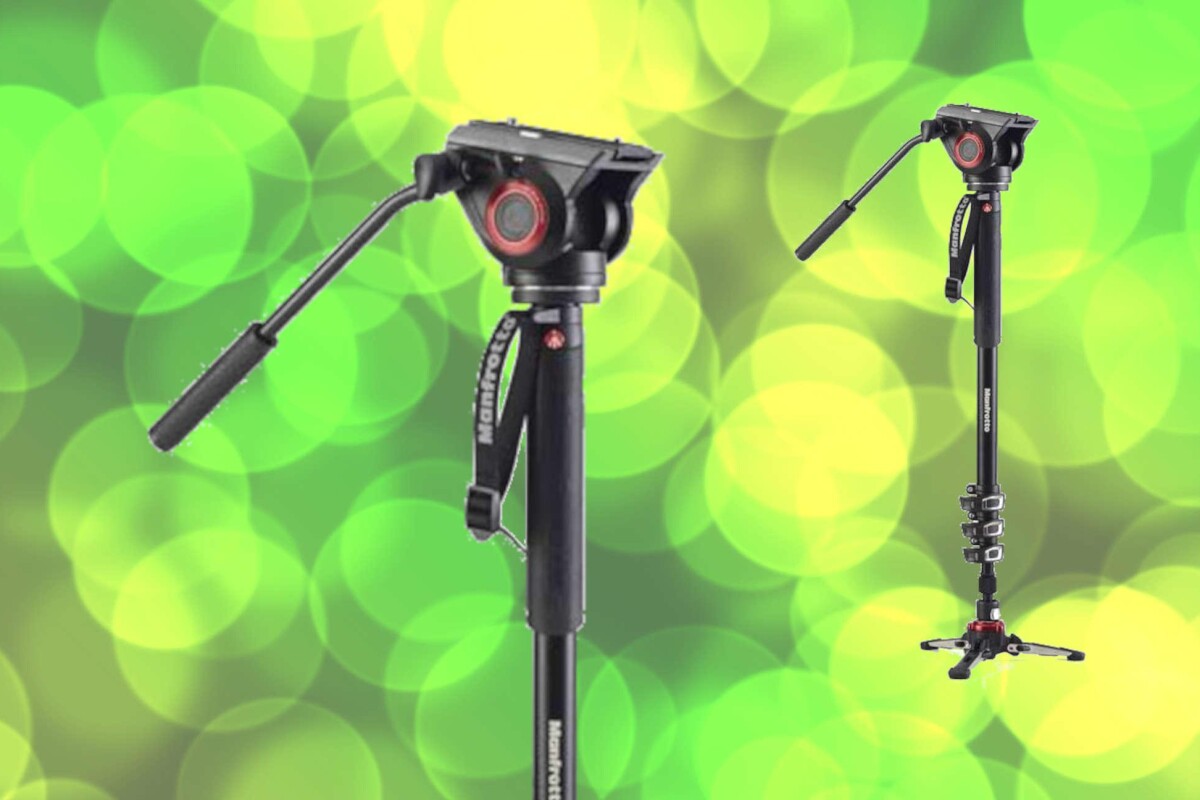 Location Monopode Manfrotto base fluide - Lightyshare