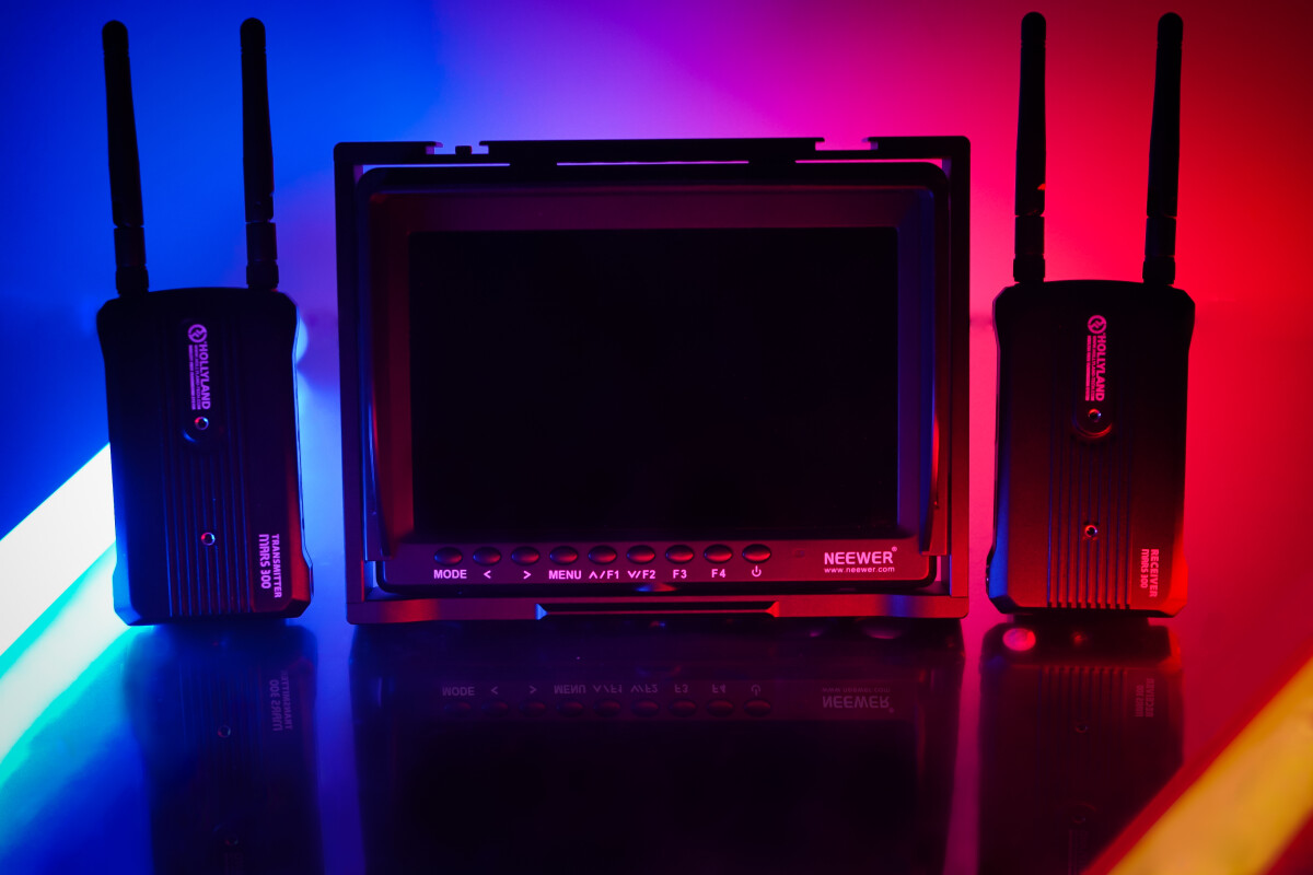 Location Lot Transmetteur vidéo Hollyland Mars 300+Moniteur - Lightyshare