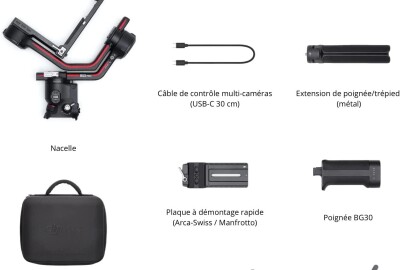 Location Ronin S3 Pro+Bras