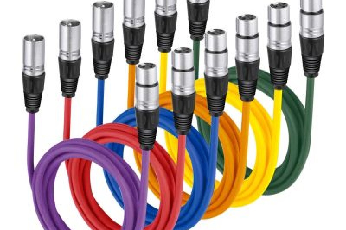 Location 6x Cables XLR 2m - Lightyshare