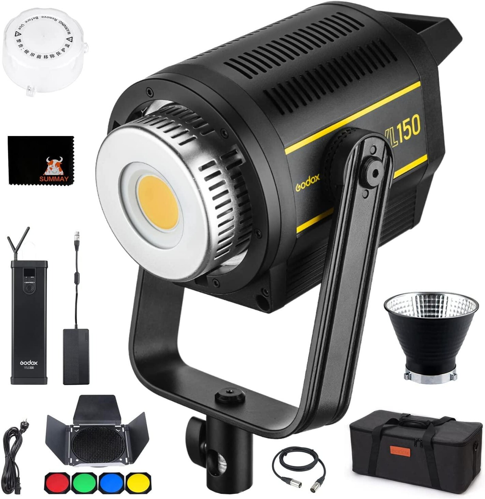 Torche LED Godox VL150 + Trepied - Photo 2 sur 3