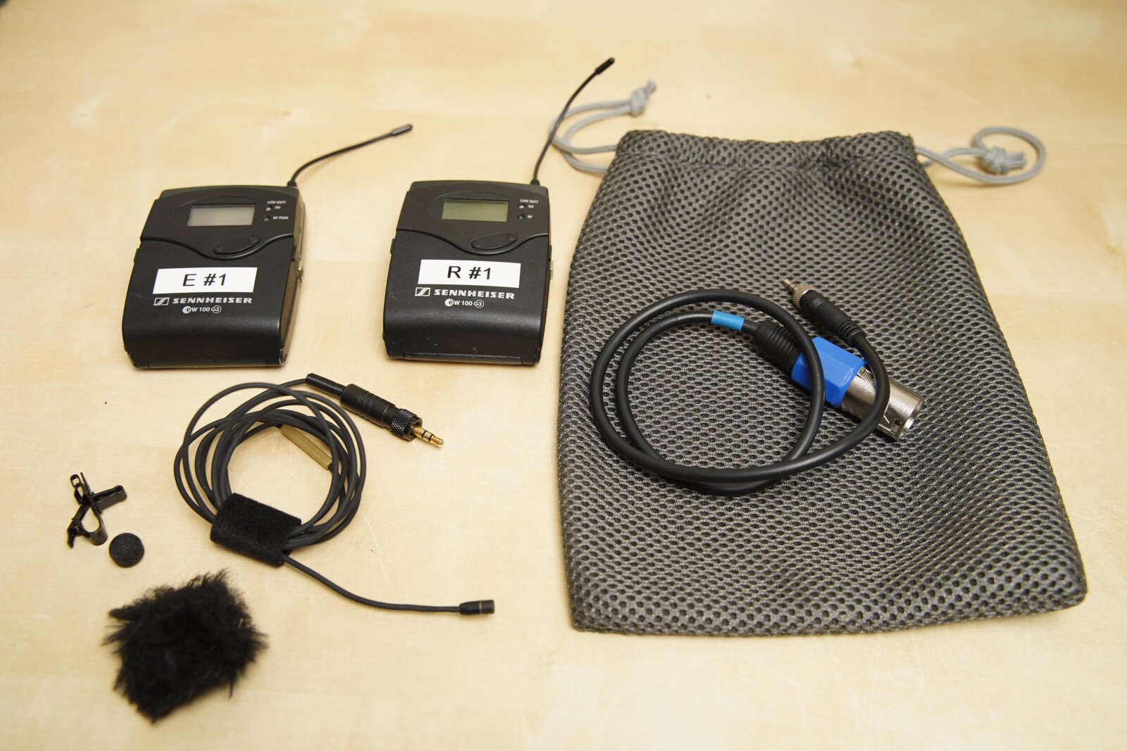 HF Sennheiser+capsule pro MKE2+Rycote Windjammer - Photo 1 sur 4