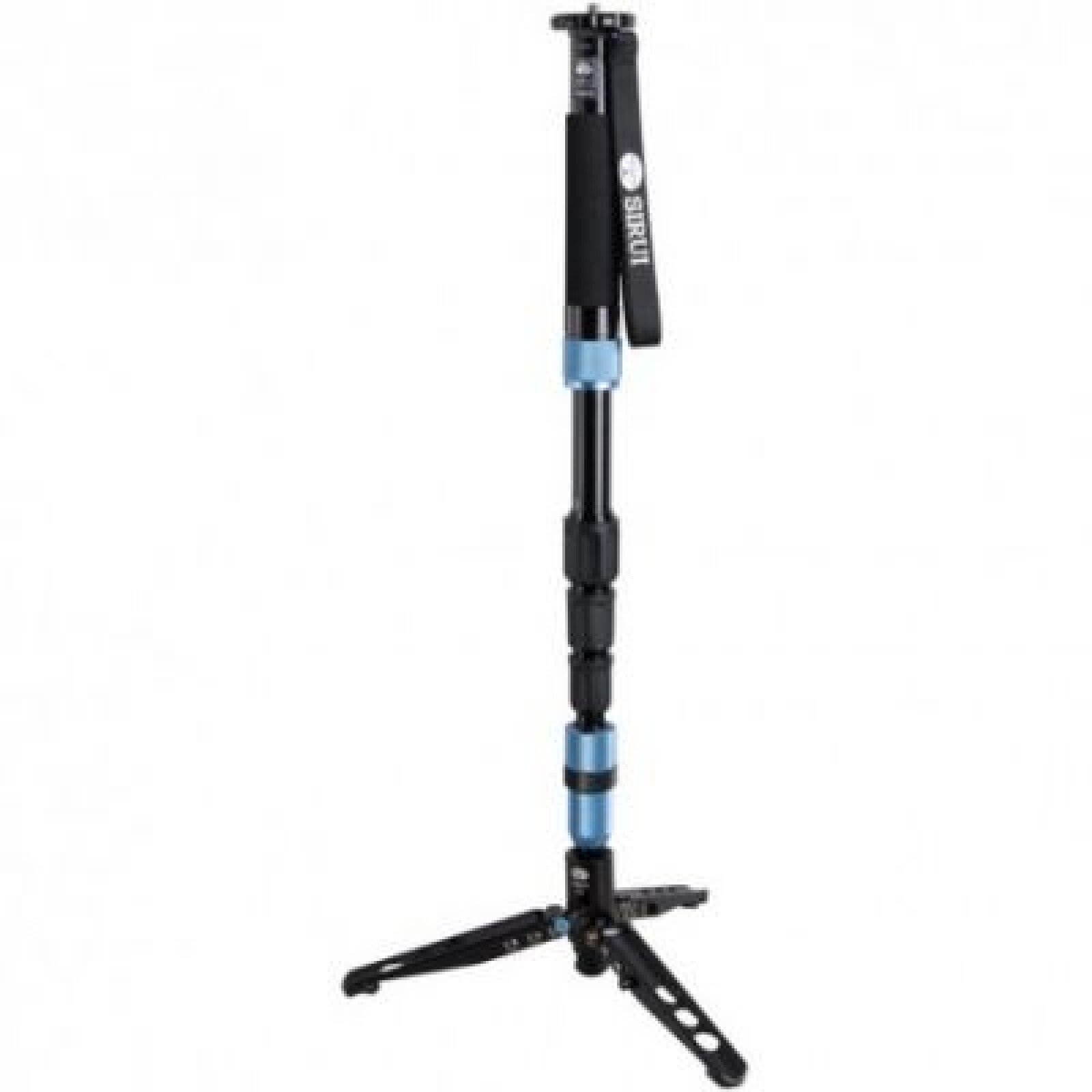Monopod Sirui P-204SR *avec tête fluide Rotule Manfrotto MVH500AH - Photo 3 sur 3