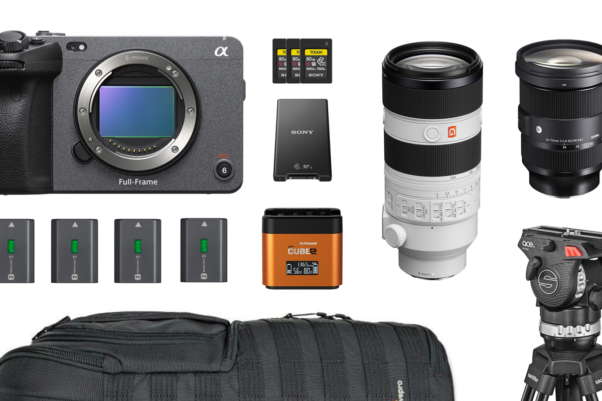 Location Sony FX3 - Pack Standard (objectifs inclus) - Lightyshare