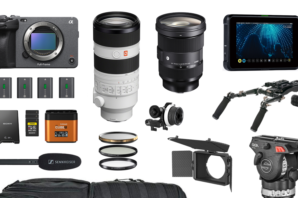 Location Sony FX3 - Pack Ciné (objectifs inclus) - Lightyshare