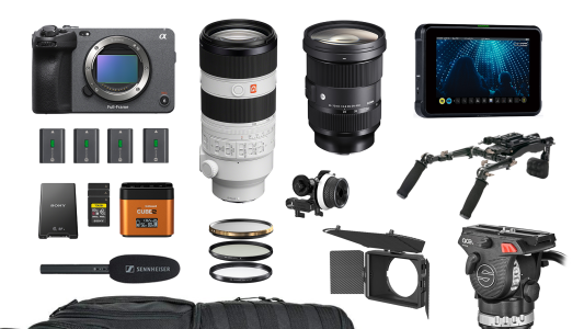 Location Sony FX3 - Pack Ciné (objectifs inclus)
