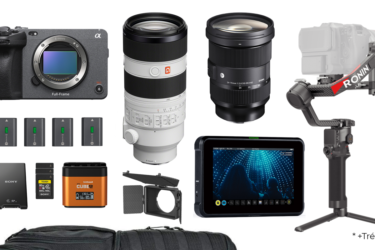 Location Sony FX3 - Pack RS4 Pro (objectifs inclus) - Lightyshare