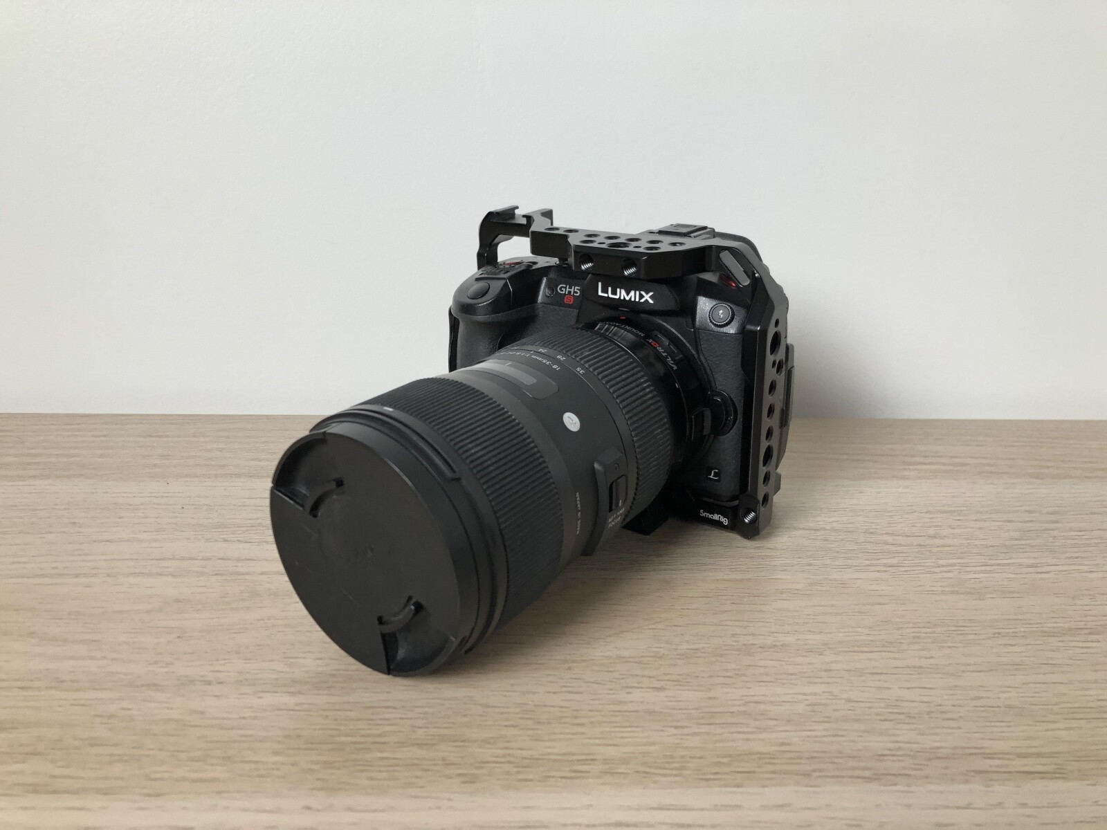 Lumix GH5S + cage Smallrig + speed booster EF-M2 II + Sigma 18-35mm - Photo 2 sur 2