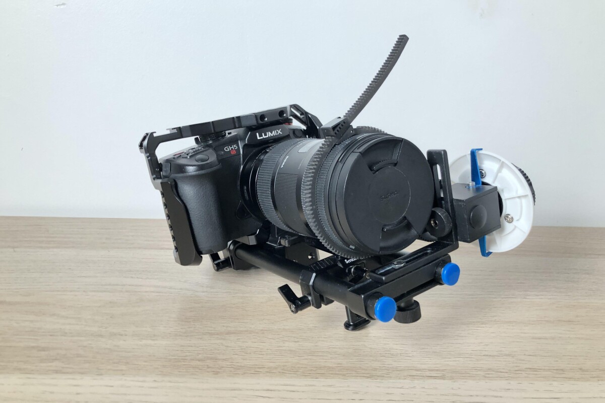 Location Rig Lumix GH5S + speedbooster EF-M2 II + Sigma 18-35mm - Lightyshare